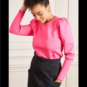 Stella & Dot Hot Pink Sweater